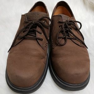 Timberland Brown Nubuck Leather  Casual Boat S10.5